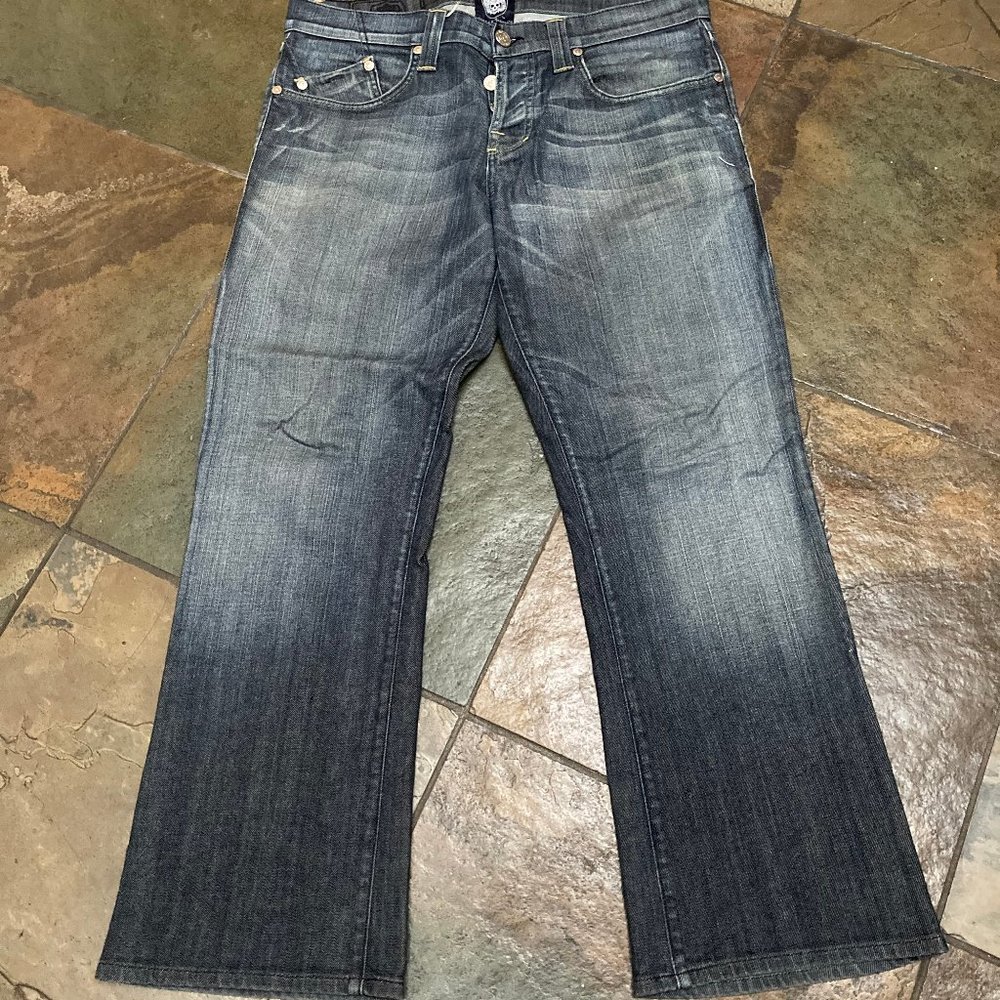 ROCK & REPUBLIC Floyd Jeans 34 x 29" Stretch B Fly